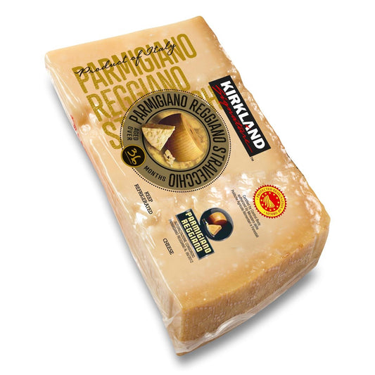 Kirkland Signature 36 Months Aged Parmigiano Reggiano Stravecchio 12.49/lb
