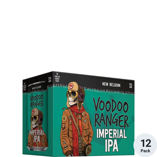 New Belgium Voodoo Ranger Imperial IPA Beer - 12pk-12oz cans