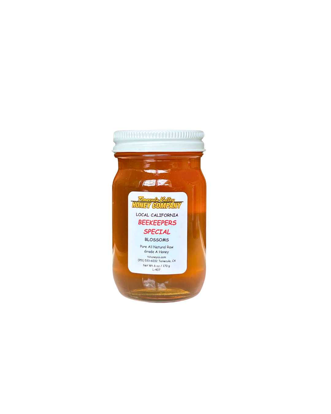 Temecula Valley Honey Company, Beekeepers Special, 6 oz jar