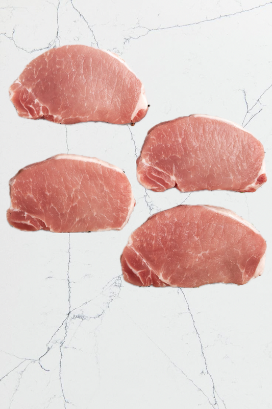 USDA Pork Chops | 4 Pack, $7.99/lb