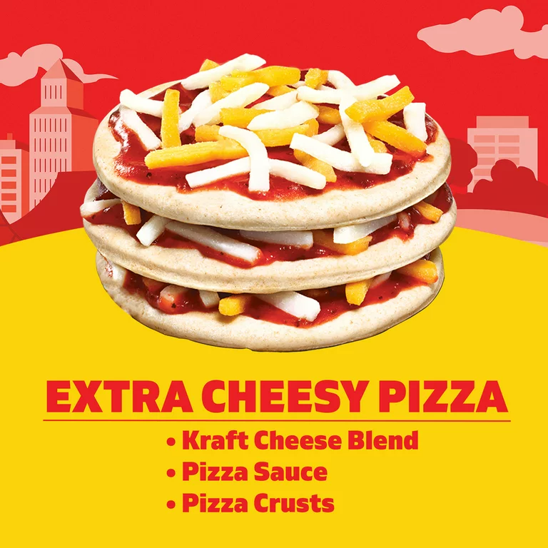 Lunchables Extra Cheesy Pizza Snack Kit | 4.2 oz Tray