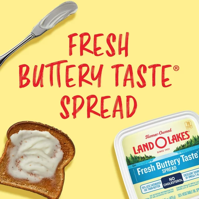 Land O Lakes® Fresh Buttery Taste Spread, 15 oz Tub
