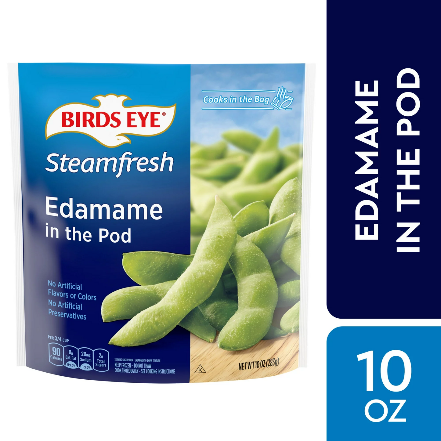 Birds Eye Steamfresh Edamame in the Pod, Frozen Vegetable, 10 oz