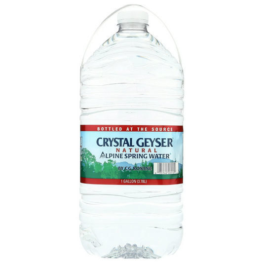 Crystal Geyser Alpine Spring Water, 1 Gal