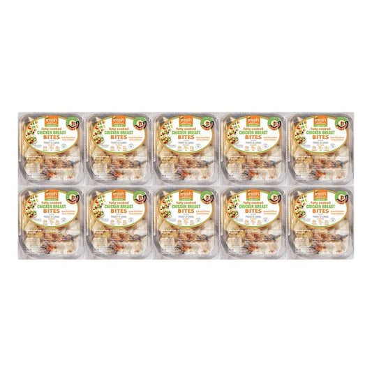Fresh Additions Fully Cooked Chicken Breast Bites, 3.2 oz, 10-count