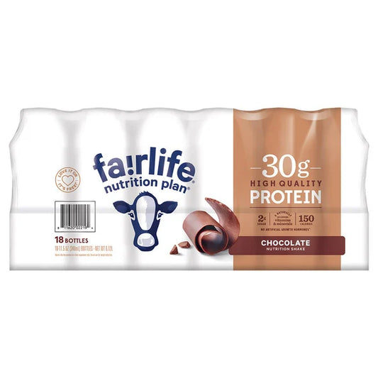 Fairlife Protein Shake, Chocolate, 11.5 fl oz, 18 ct