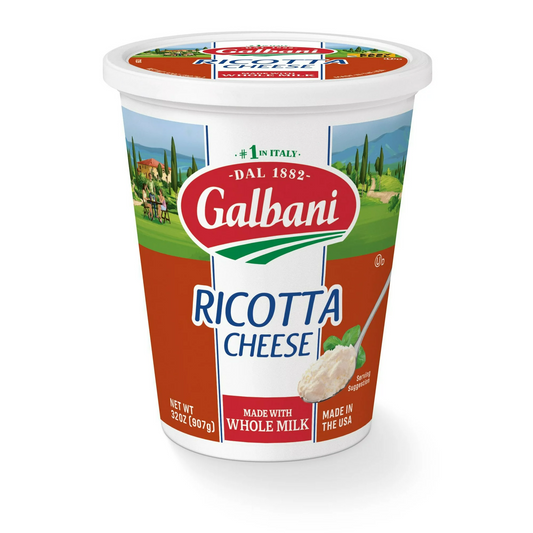 Galbani Whole Milk Ricotta Cheese, 32 oz