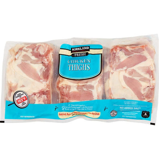 Kirkland Fresh Chicken Thighs | $1.57/lb