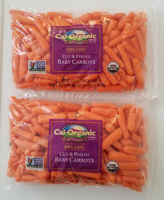 Cal-Organic Cut & Peeled Baby Carrots