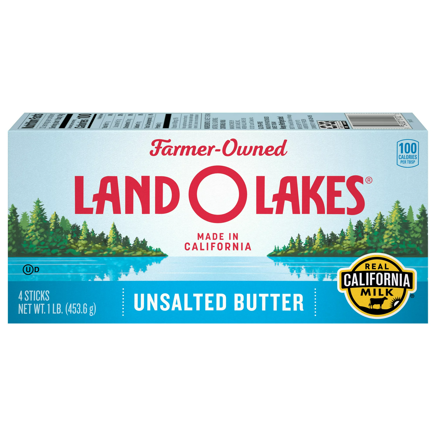 Land O Lakes® Unsalted Butter, 4 Butter Sticks, 1 lb Pack