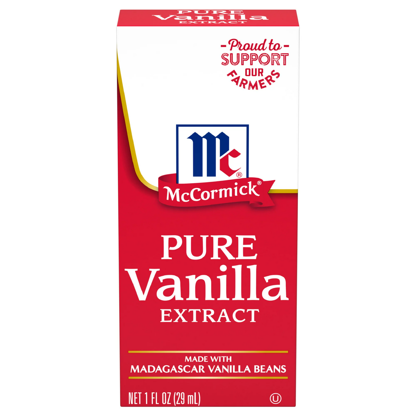 McCormick All Natural Pure Vanilla Extract, 1 fl oz Baking Extracts