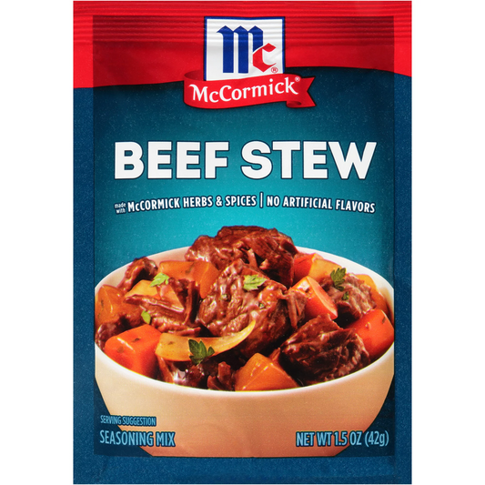 McCormick Beef Stew Seasoning Mix, 1.5 oz Mixed Spices & Seasonings