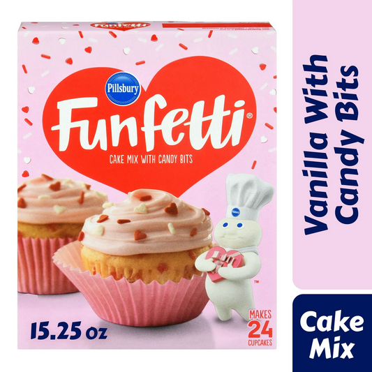 Pillsbury Funfetti Valentine Cake Mix15.25 Ounce