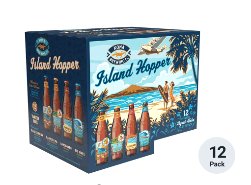 Kona Island Hopper Variety Pack 12pk-12oz btls