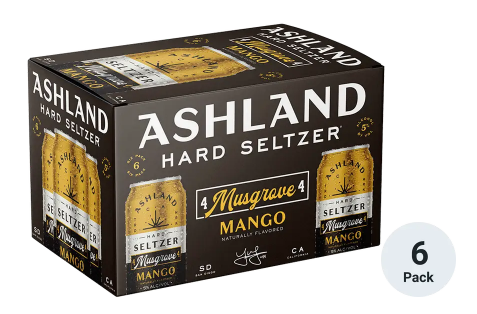 Ashland Musgrove Mango Hard Seltzer 6pk-12oz cans