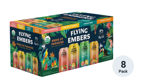 Flying Embers Birds Of Paradise Variety 8pk-12oz cans