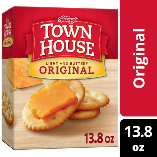 Town House Original Oven Baked Crackers, 13.8 oz
