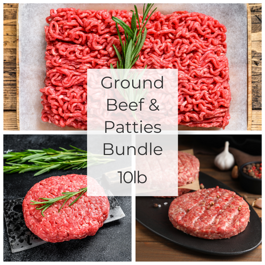 Kuhn Family Meats Ground Beef & Patties Bundle