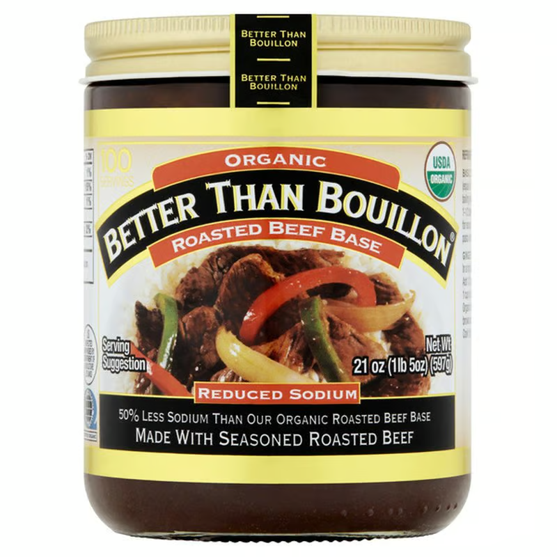 Better Than Bouillon Organic Beef Base, 21 oz