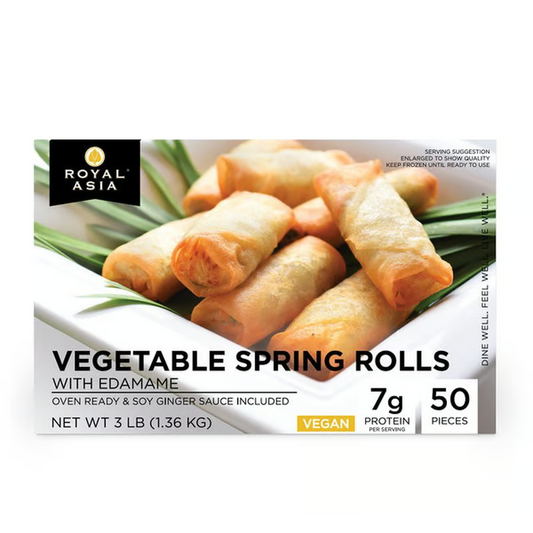 Royal Asia Vegetable Spring Rolls, 50 ct