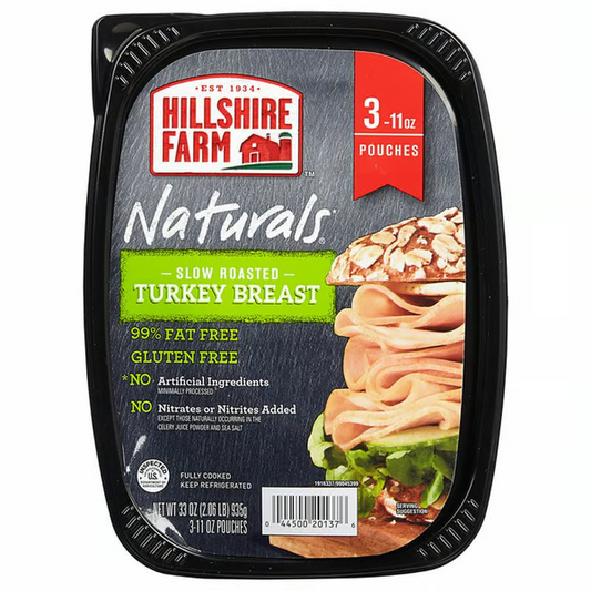 Hillshire Farms Naturals Turkey Breast, 3 x 11 oz