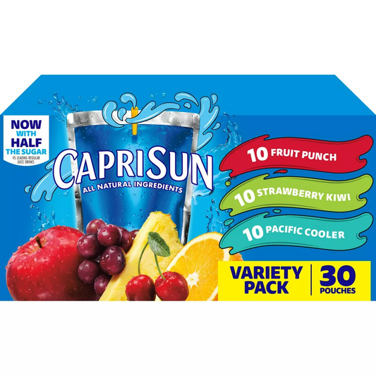 Capri Sun Variety Pack - 30pk/6 fl oz Pouches