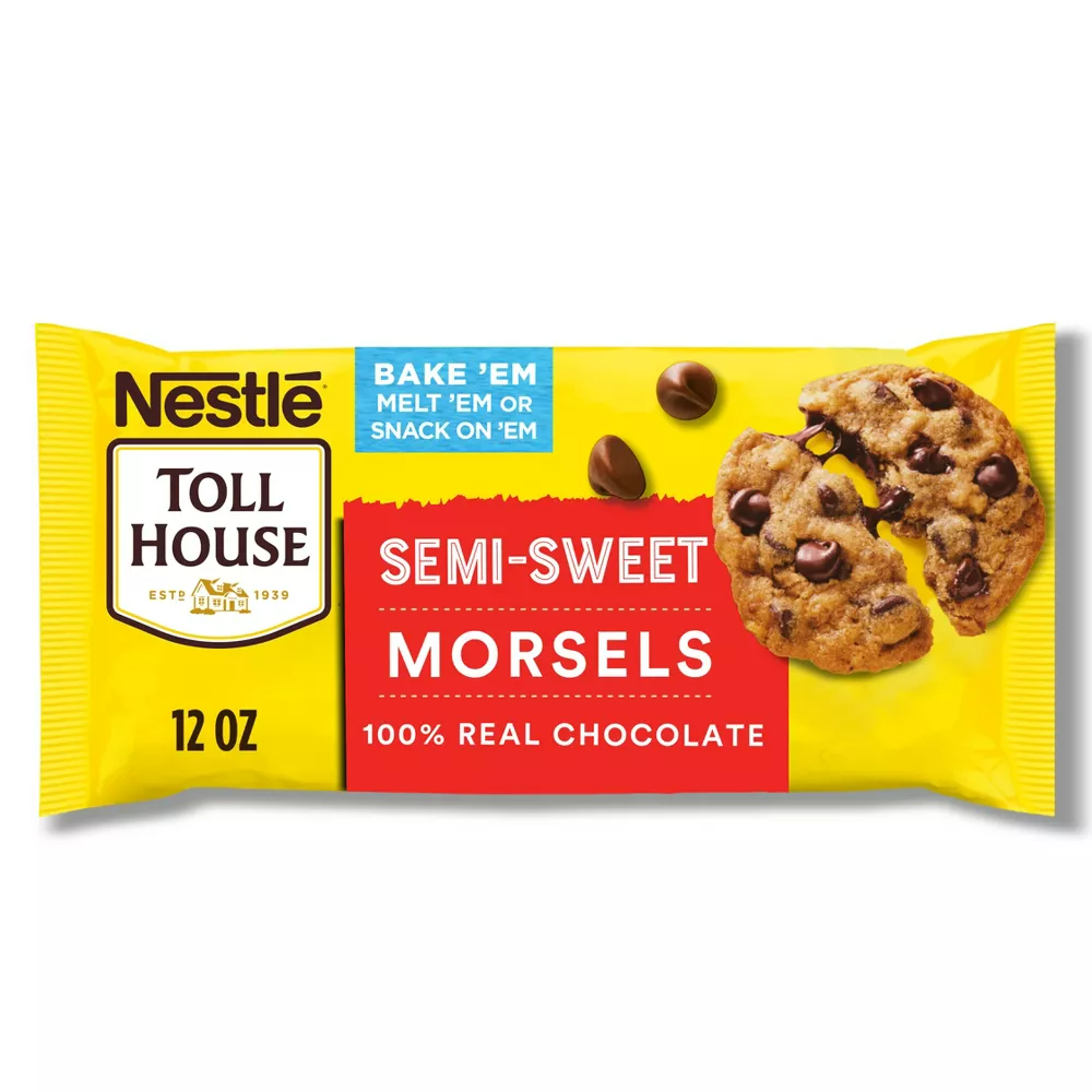 Nestle Toll House Semi-Sweet Chocolate Chips - 12oz