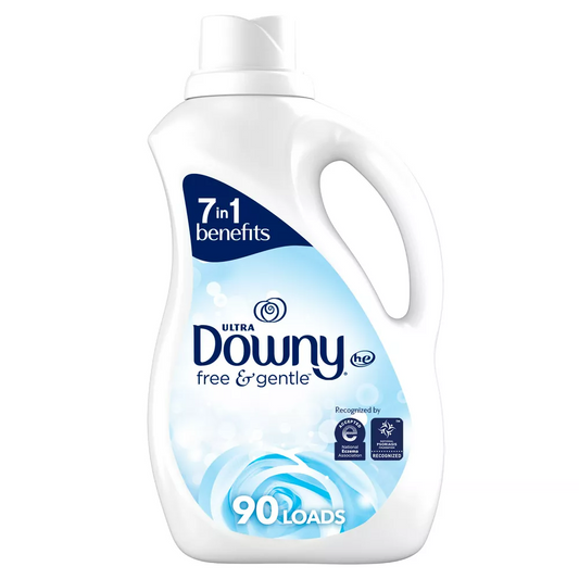 Downy Ultra Free & Gentle Liquid Fabric Conditioner - Unscented