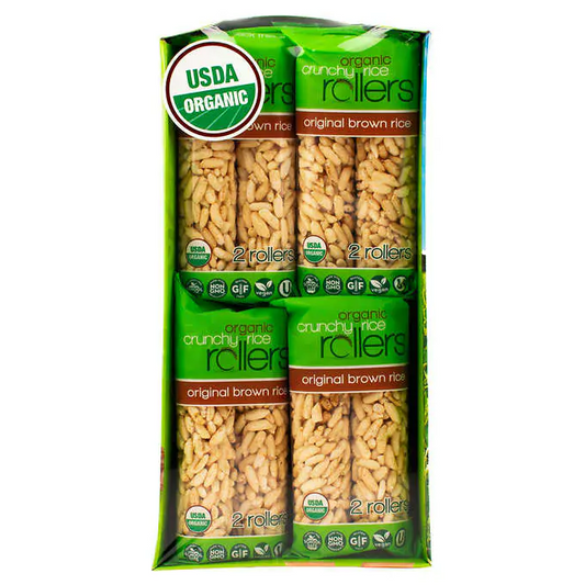 Bamboo Lane Organic Crunchy Rice Rollers, 2-count, 16-pack
