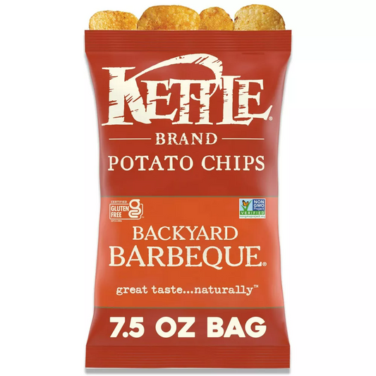 Kettle Brand Backyard Barbeque Kettle Potato Chips - 7.5oz