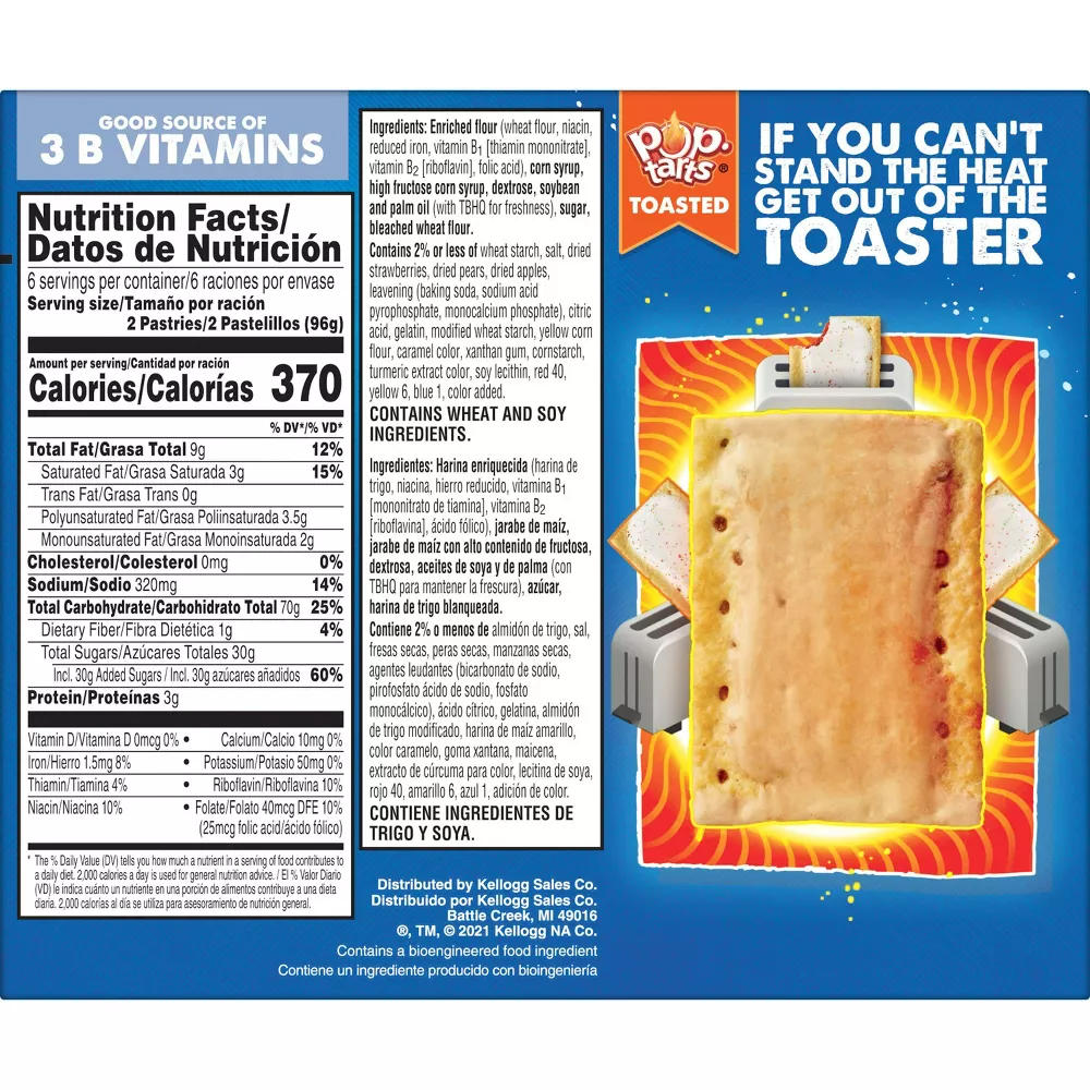 Pop-tarts Toaster Pastries | Frosted Strawberry 12 count