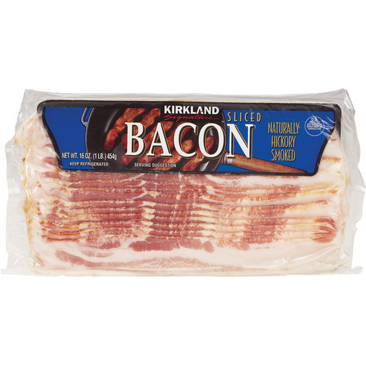 Kirkland Signature Sliced Bacon, Hickory Smoked, 1 lb