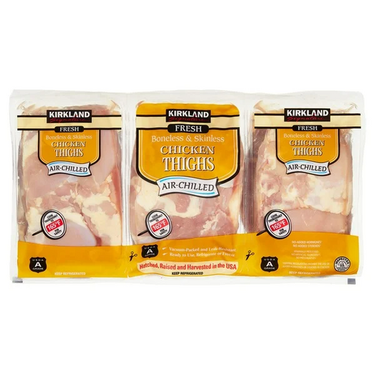 Kirkland Fresh Boneless & Skinless Chicken Thighs $3.84/Lb