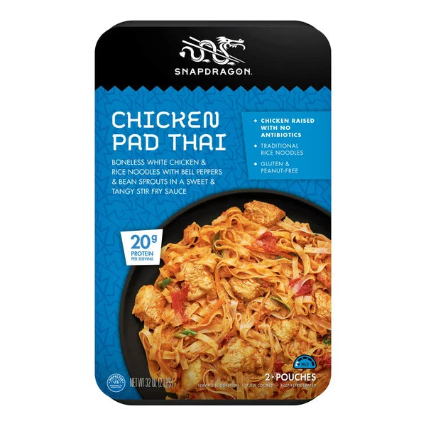Snapdragon Chicken Pad Thai, 2 x 16 oz