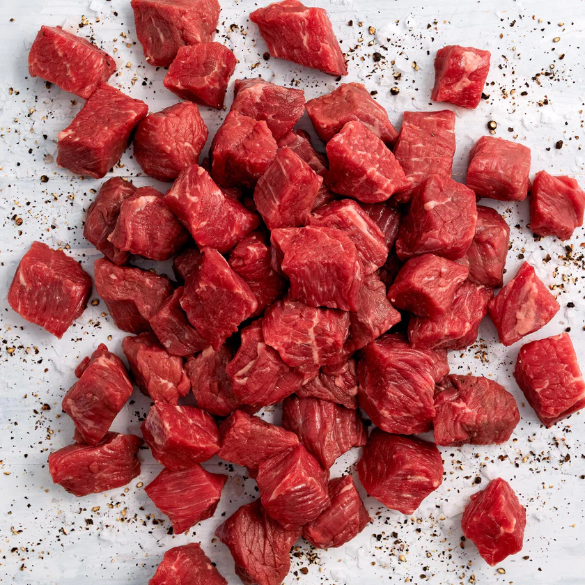 USDA Beef Stew Meat | $4.99/lb