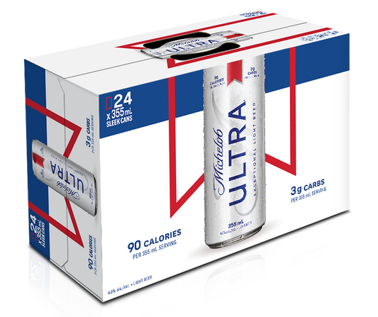 Michelob ULTRA | Light Beer, 24 Cans