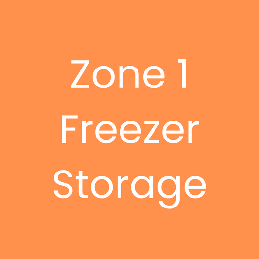 Zone 1 Freezer Storage