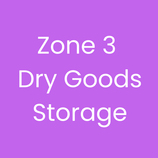 Zone 3 Dry Goods Storage