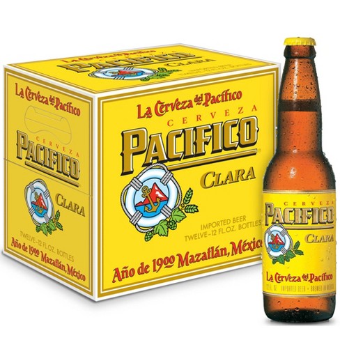 Pacifico | Mexican Lager Beer, 12 Bottles