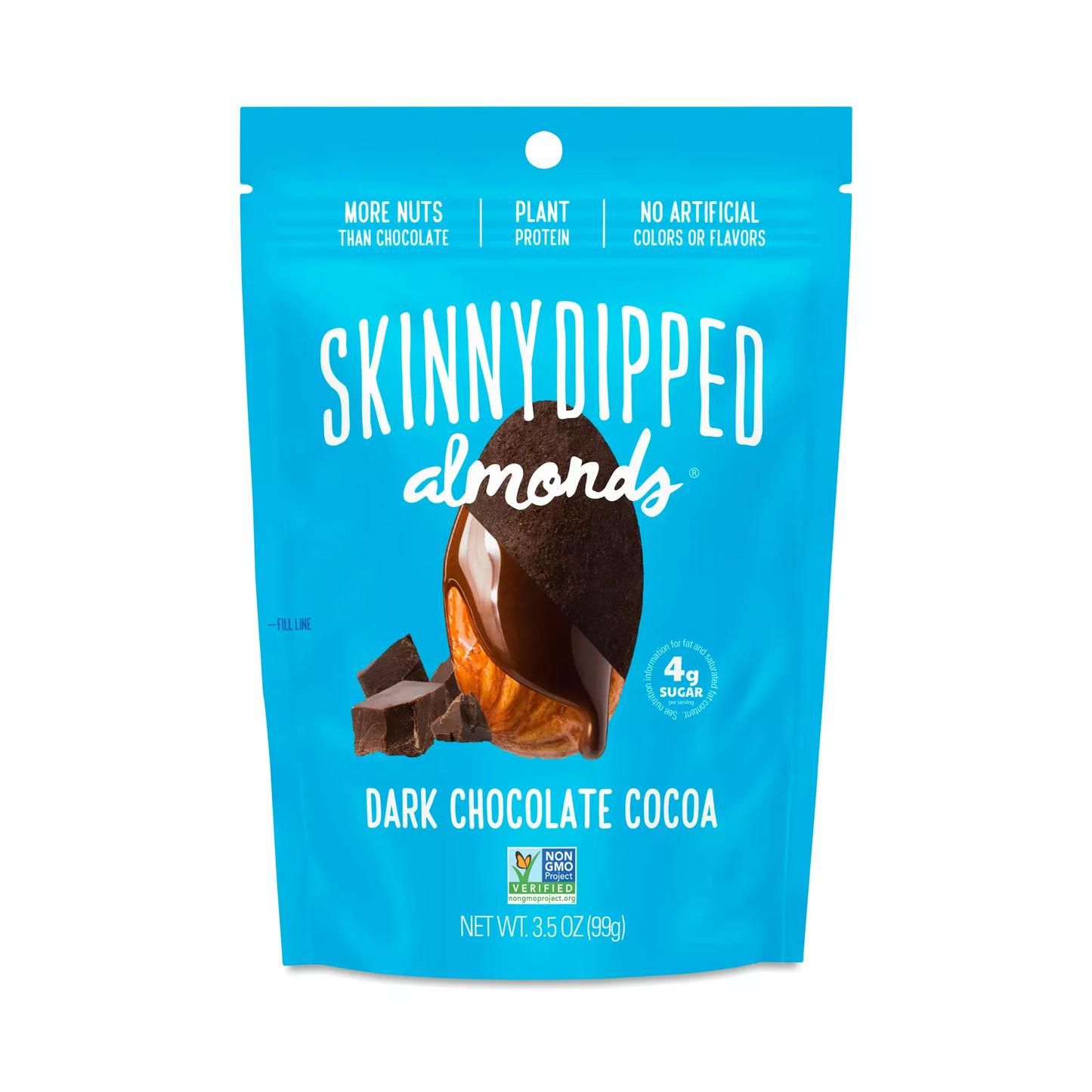 Dark Chocolate Cocoa Skinny Dipped Almonds