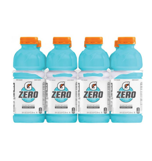 Gatorade G Zero Sugar | Glacier Freeze, 8 Pack