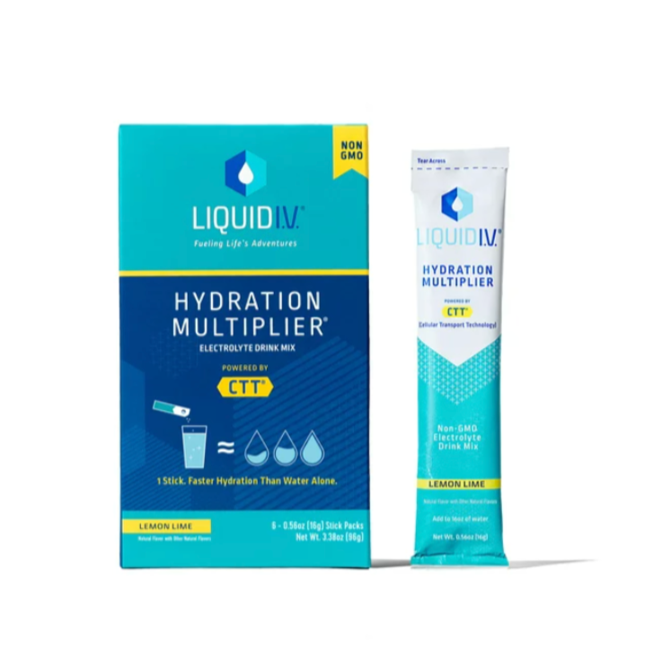 Liquid I.V. Hydration Multiplier | Lemon Lime, 6ct