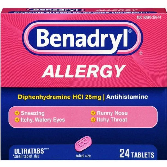 Benadryl | Allergy, 24 Count