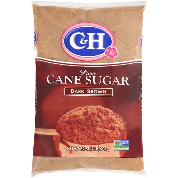 C&H | Premium Pure Cane Dark Brown Sugar 2lb
