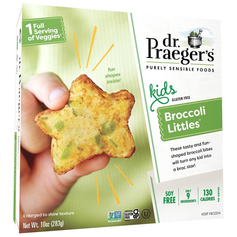 Dr. Praeger's Frozen Gluten Free Broccoli Littles