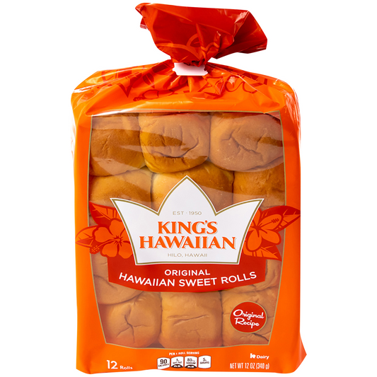 King's Hawaiian Original Hawaiian Sweet Rolls | 12ct