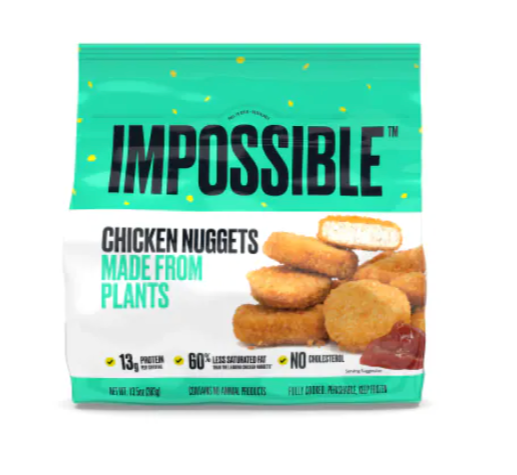 Impossible Foods | Frozen Plant Based Chicken Nuggets, 13.5oz