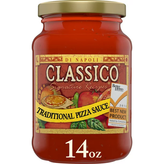 Classico Signature Recipes Traditional Pizza Sauce | 14oz