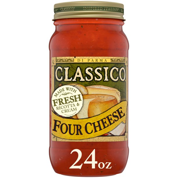 Classico Four Cheese Spaghetti Sauce | 24oz