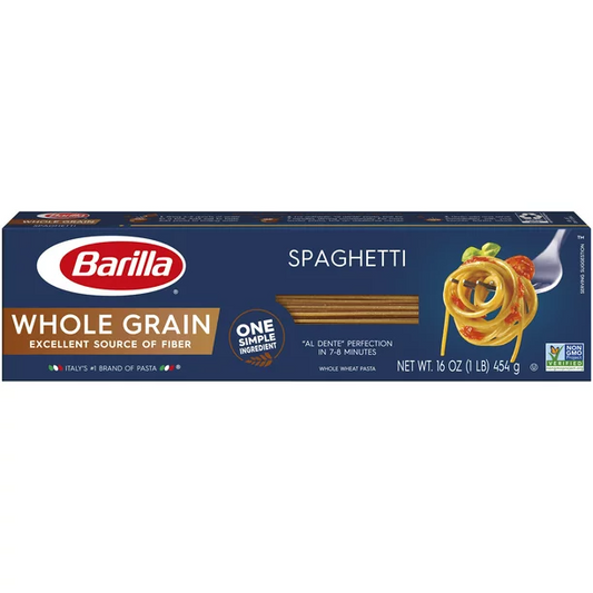 Barilla Whole Grain Spaghetti Pasta | 16oz